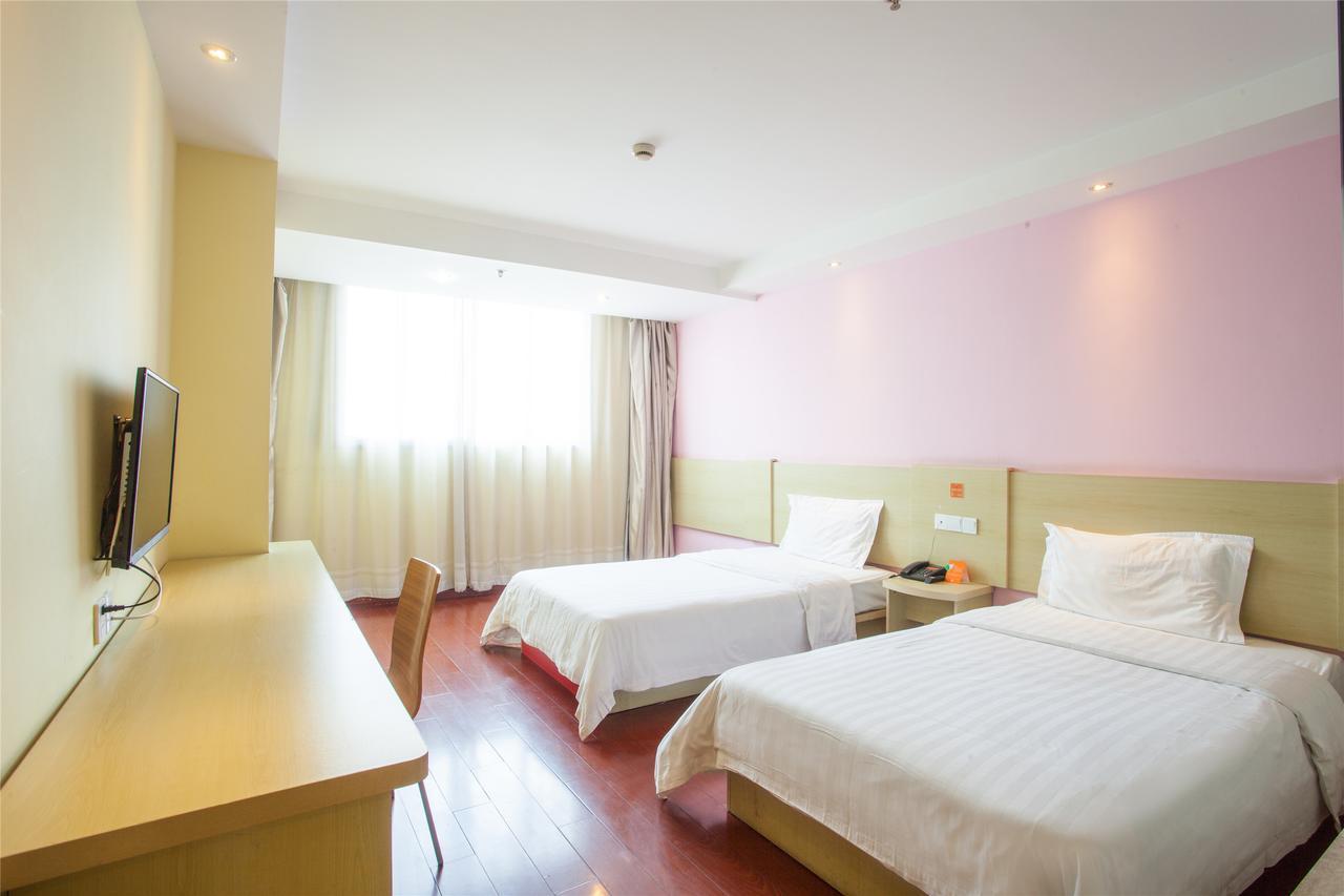 7Days Inn Guangzhou South Railway Station Huijiang Subway Station Eksteriør bilde